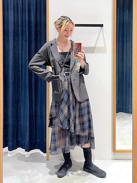 「bijorie（ビジュリィ）のアイテム」を使った、TAMUさん（レディース・171cm）の夏コーディネート