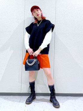 TAMUさん（レディース・172cm）の冬コーディネート