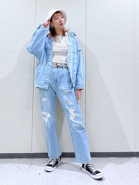 TAMUさん（レディース・171cm）の夏コーディネート