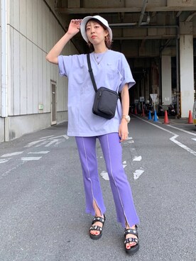 TAMUさん(レディース・172cm)の夏コーディネート