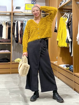 「アイテム（帽子）」を使った、TAMUさん（レディース・171cm・20代）の秋コーディネート