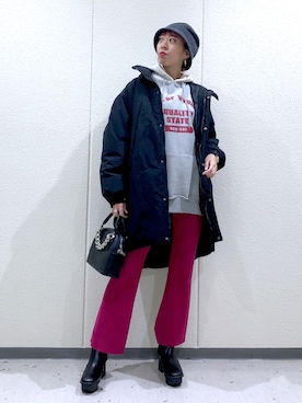 TAMUさん（レディース・172cm）の秋コーディネート