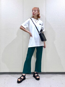 TAMUさん（レディース・172cm）の夏コーディネート