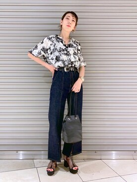 TAMUさん（レディース・172cm）の夏コーディネート