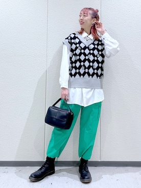 TAMUさん（レディース・171cm）の春コーディネート