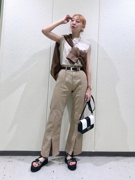 TAMUさん（レディース・172cm）の夏コーディネート