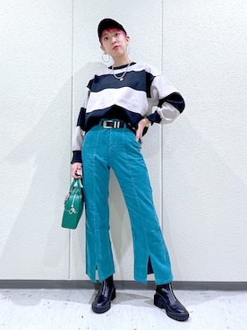 TAMUさん（レディース・172cm）の冬コーディネート