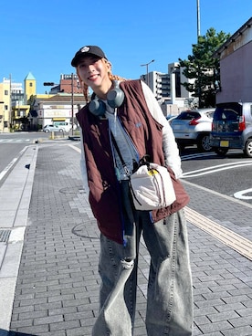 「撥水」｜TAMUさん（レディース・171cm）の秋コーディネート