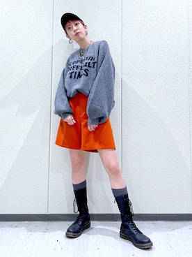 TAMUさん（レディース・172cm）の冬コーディネート