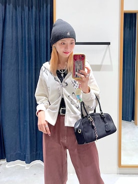 「bijorie（ビジュリィ）のアイテム」を使った、TAMUさん（レディース・171cm）の秋コーディネート