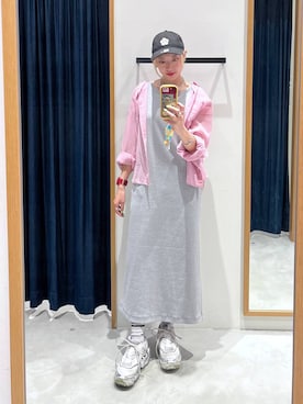 「BAYFLOW（ベイフロー）のアイテム（ワンピース/ドレス）」を使った、TAMUさん（レディース・171cm）の春コーディネート