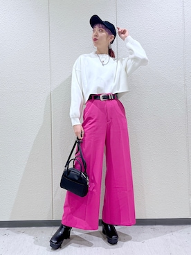 TAMUさん（レディース・172cm）の冬コーディネート