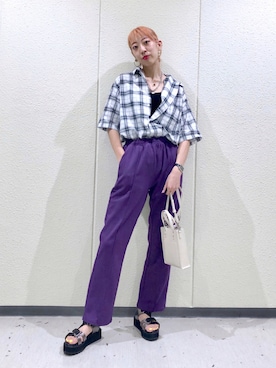 TAMUさん（レディース・172cm）の夏コーディネート