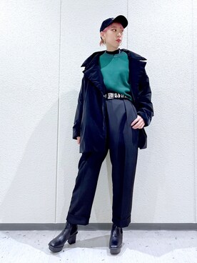 TAMUさん（レディース・172cm）の冬コーディネート