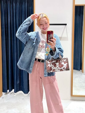 「BAYFLOW（ベイフロー）のアイテム」を使った、TAMUさん（レディース・171cm）の秋コーディネート