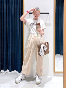 TAMUさん(レディース・171cm)の春コーディネート