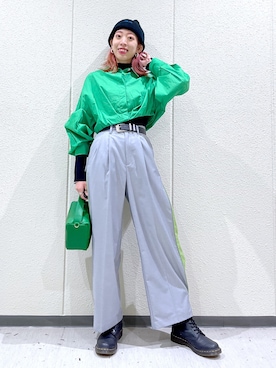 TAMUさん（レディース・172cm）の冬コーディネート