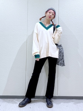 TAMUさん（レディース・172cm）の冬コーディネート