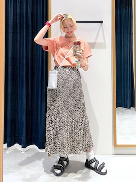TAMUさん（レディース・171cm）の夏コーディネート