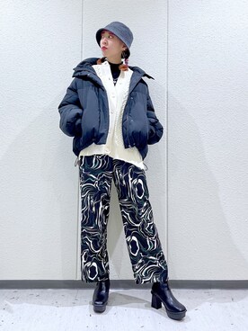 TAMUさん(レディース・172cm)の冬コーディネート