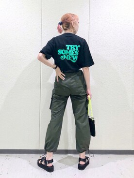 TAMUさん(レディース・172cm)の夏コーディネート