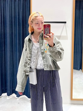 「HEREIAM（ヘレイアム）のアイテム」を使った、TAMUさん（レディース・171cm）の秋コーディネート