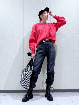 TAMUさん(レディース・172cm)の冬コーディネート