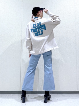 TAMUさん（レディース・172cm）の冬コーディネート