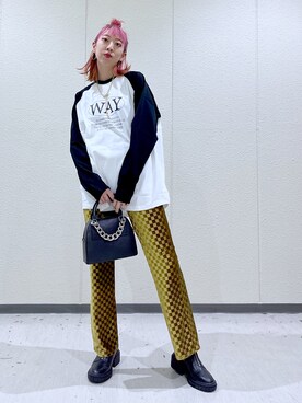 TAMUさん（レディース・172cm）の冬コーディネート