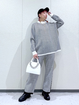 TAMUさん（レディース・172cm）の冬コーディネート