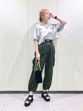 TAMUさん(レディース・172cm)の夏コーディネート