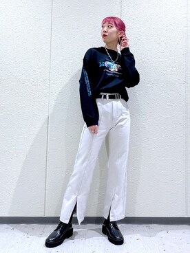 TAMUさん（レディース・172cm）の冬コーディネート