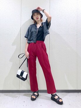 TAMUさん(レディース・172cm)の秋コーディネート