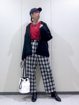 TAMUさん(レディース・172cm)の秋コーディネート