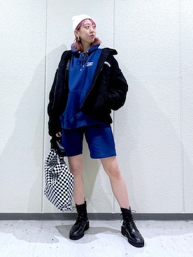 TAMUさん(レディース・172cm)の冬コーディネート