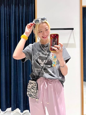 「BAYFLOW（ベイフロー）のアイテム」を使った、TAMUさん（レディース・171cm）の夏コーディネート