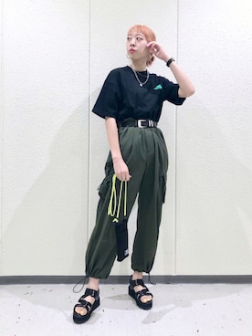 TAMUさん(レディース・172cm)の夏コーディネート