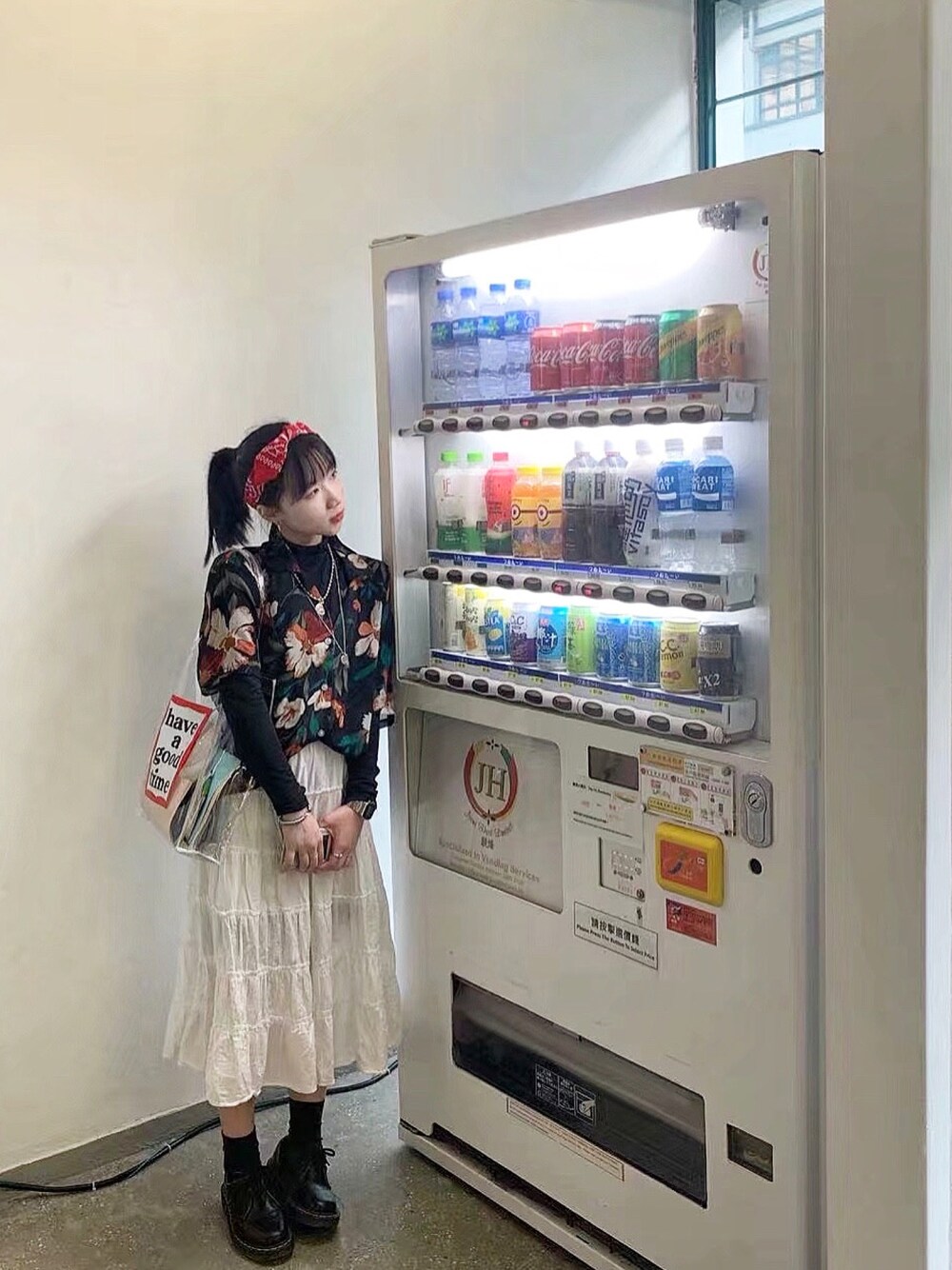 「ootd」｜「Have a good timeのアイテム（ショルダーバッグ、その他）」を使った、汐萌さん（レディース・150cm）の夏コーディネートの1枚目の写真