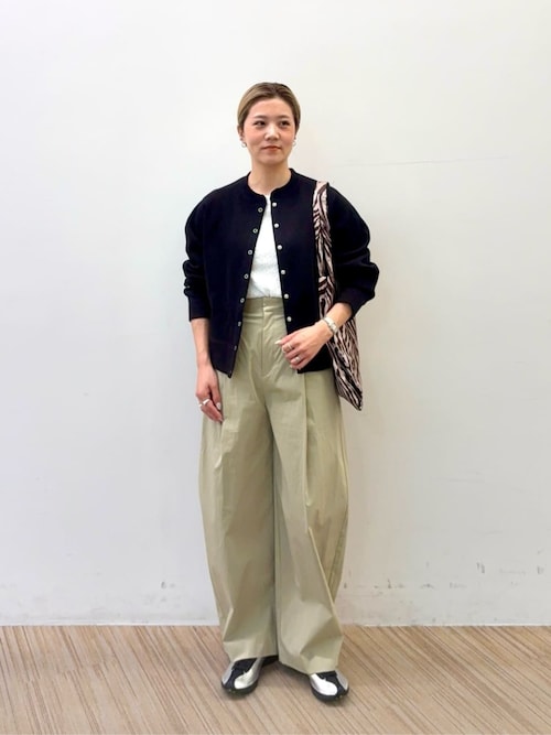 タックカーブパンツ ウォッシャブル 接触冷感（その他パンツ