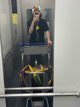 「しまむら（シマムラ）のアイテム（バッグ）」を使った、NiNさん（メンズ・182cm）の秋コーディネート