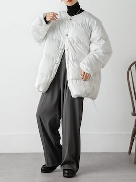 「Chillfar（チルファー）のアイテム（ジャケット/アウター）」を使った、Chillfar(チルファー)さん（レディース・162cm）の冬コーディネート