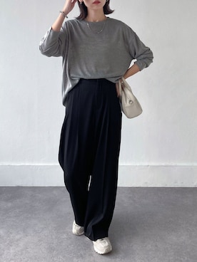 「アイテム（その他トップス）」を使った、Chillfar(チルファー)さん（レディース・162cm）の夏コーディネート