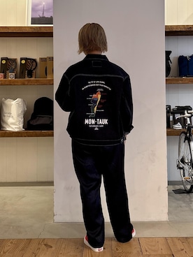 「アイテム（ミリタリージャケット）」を使った、AIKAさん（レディース・159cm）の秋コーディネート