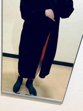 「大学生コーデ」｜「アイテム（ワンピース/ドレス）」を使った、iwaraiさん（レディース・155cm）の春コーディネート