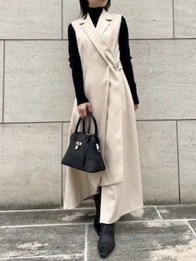 「SNIDEL」｜iqonさん（レディース・155cm）の冬コーディネート