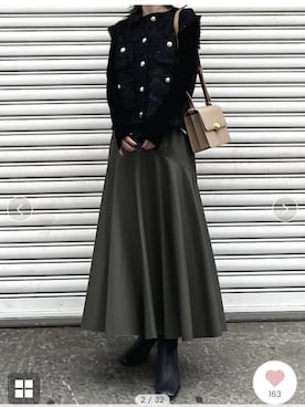 「SCAPA（スキャパ）のアイテム」を使った、iqonさん（レディース・155cm）の冬コーディネート