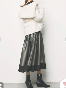 「厚手のコート」｜iqonさん（レディース・155cm）の冬コーディネート