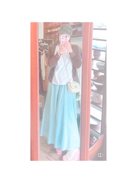 「JUICY COUTURE（ジューシークチュール）のアイテム」を使った、やま あやさん（レディース・154cm）の春コーディネート