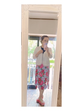 「Chesty（チェスティー）のアイテム」を使った、やま あやさん（レディース・154cm）の夏コーディネート