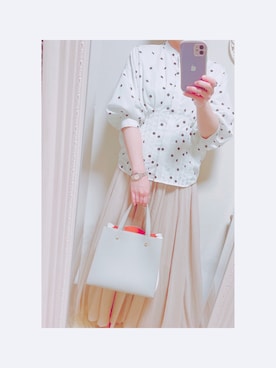 「UNTITLED（アンタイトル）のアイテム（バッグ）」を使った、やま あやさん（レディース・154cm）の春コーディネート